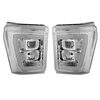 Recon 11-16 F250/F350/F450/F550 PROJECTOR HEADLIGHTS W/HIGH POWER OLED HALOS 264272CLC